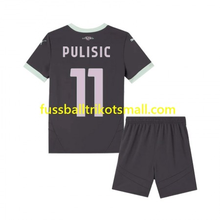 Fußballtrikots AC Mailand Pulisic 11 Kinder 2024-2025 Kurzarm 3rd trikot kaufen